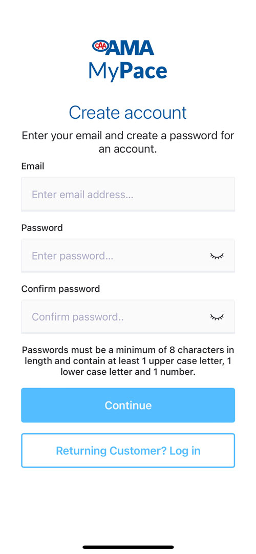 Setting up AMA MyPace | AMA