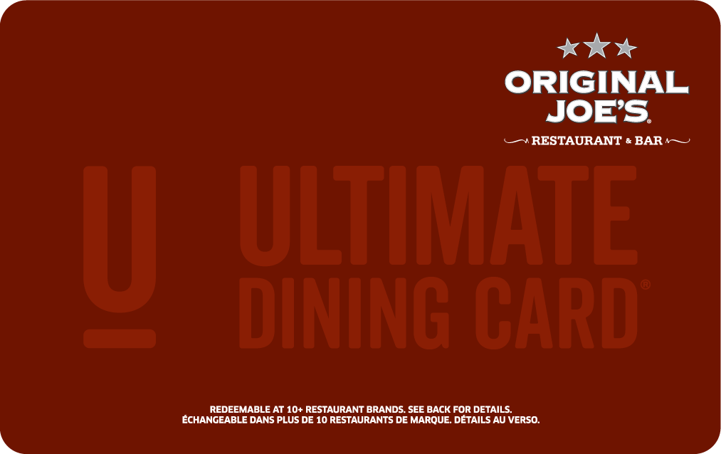 Original Joe's Gift Card