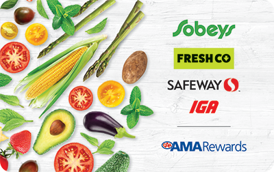 Sobeys, Safeway, FreshCo & IGA Gift Card